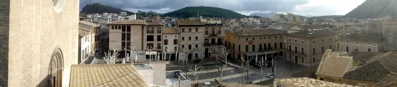 Vue de la très belle ville de Pollença - © DR