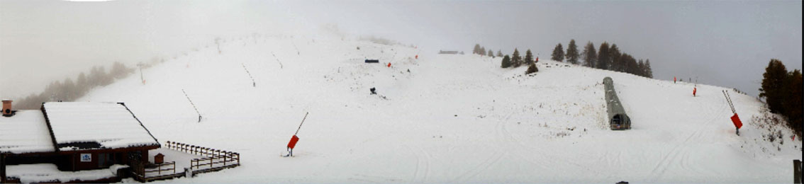 Webcam VALLOIRE Sétaz-Thymel à 1900 m - dimache 12 novembre 15h30 - © Valloire Tourisme