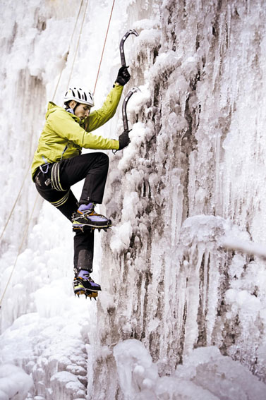 Ice Climbing - © DR Ice Climbing - © DR