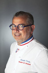 Joseph Viola Chef du restaurant Daniel et Denise à Lyon - ® JF Hamard