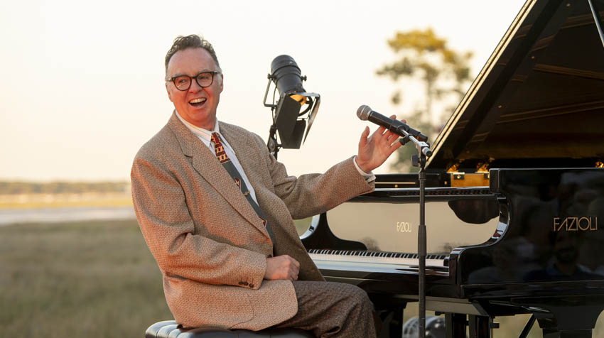 Carl Sonny Leyland au piano - © Laurent Wangemez