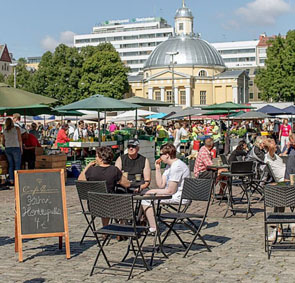 La nature s'invite à table en Finlande