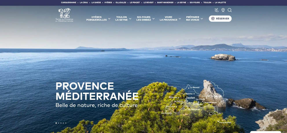 Nouveau site en ligne de "Provence Méditerranée"  Nouveau site en ligne de "Provence Méditerranée"