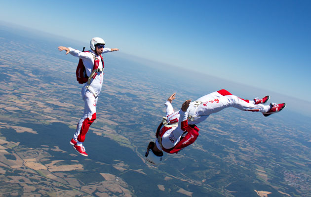 Paras de l'Equipe de France de FreeFly Goodvibes - © FFP