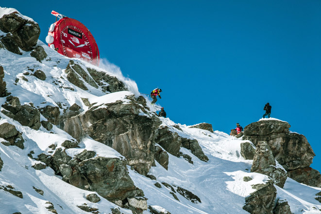 Freeride World Tour Verbier 2015 - © D.CARLIER