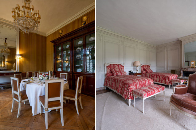 La salle à manger et la chambre du général et de madame de Gaulle - © Thomas Garnier La salle à manger et la chambre du général et de madame de Gaulle - © Thomas Garnier