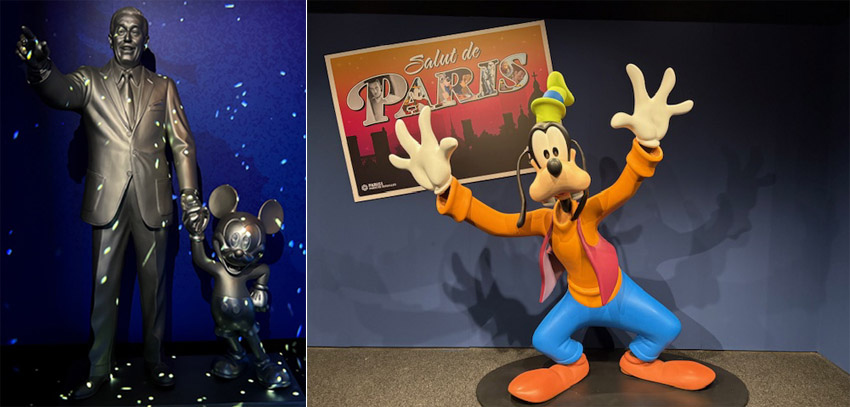 Walt Disney et Mickey  - Dingo - © C.Monbreault
