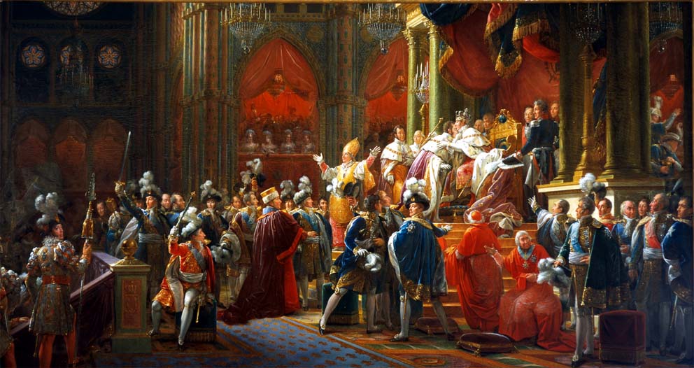 Sacre de Charles X à Reims, le 29 mai 1825 par François Pascal Simon Gérard (1770-1837) - © Pascal Lemaître Sacre de Charles X à Reims, le 29 mai 1825 par François Pascal Simon Gérard (1770-1837) - © Pascal Lemaître