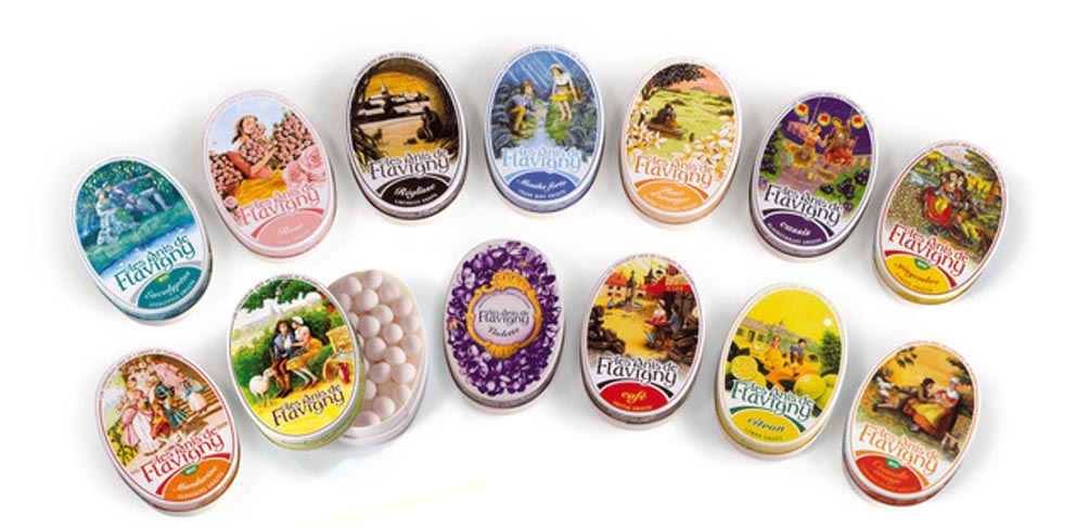 Une gamme de 13 saveurs - © Anis de Flavigny