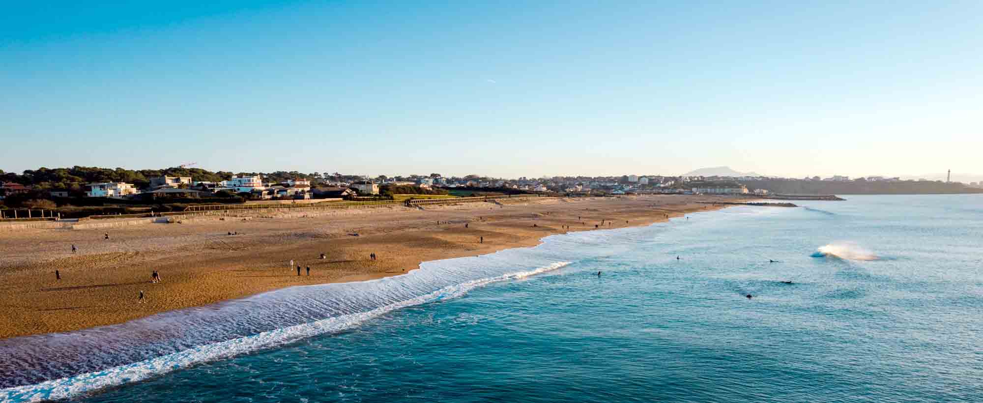 Plage de La Madrague à Anglet - © Riblanc
