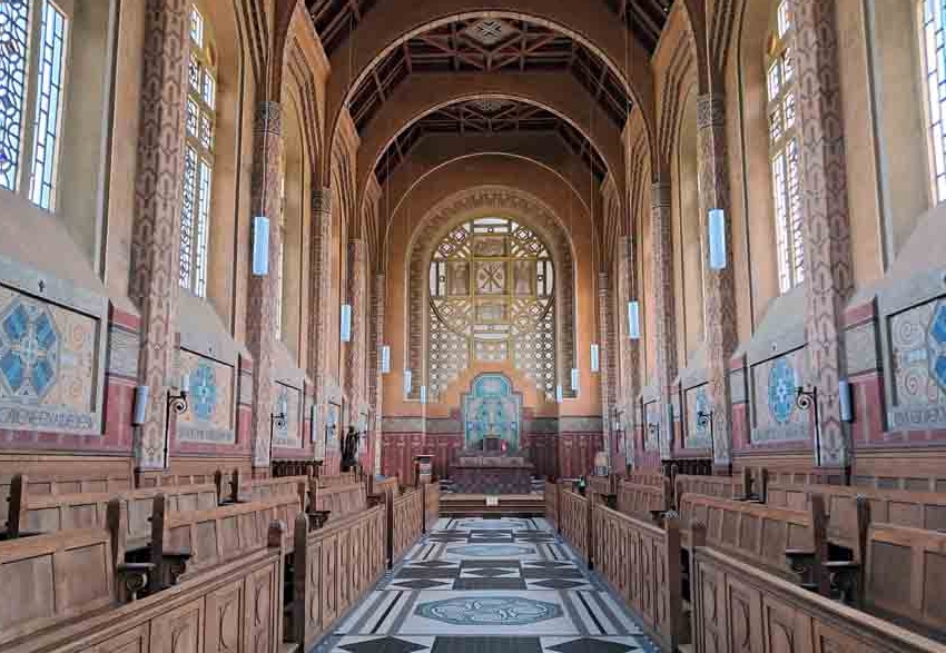 La chapelle Art déco de la Maison Saint-Yves - © Catherine Gary.
