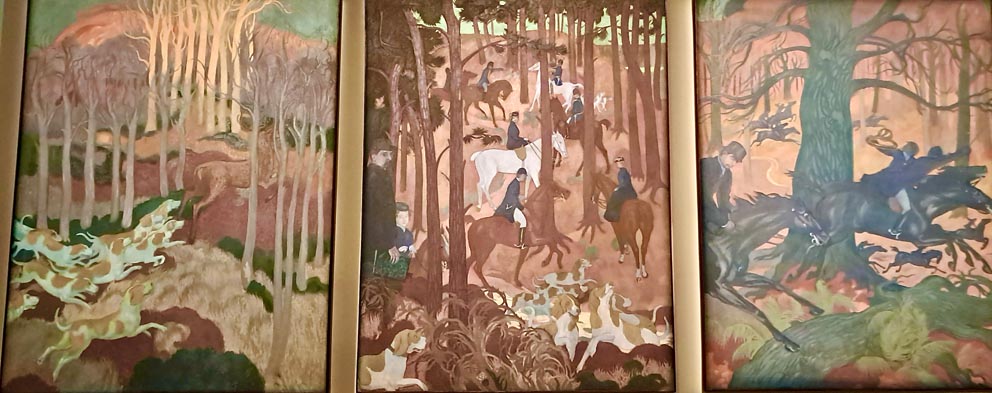 La Légende de Saint-Hubert par Maurice Denis - © Catherine Gary