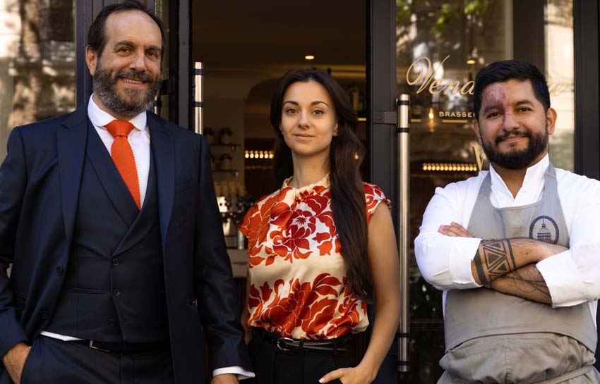 Vendemiaire Nadd-Mitterrand - Camille Mathe, Directrice - Santiago Guerrero, Chef exécutif - @ Salomé Rateau