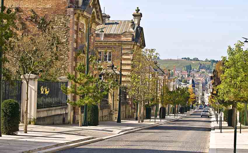 Avenue de Champagne - © Ville d'Epernay