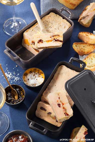 Terrine de Foie gras - © CIFOG/Ph. Asset/ ADOCOM-RP Terrine de Foie gras - © CIFOG/Ph. Asset/ ADOCOM-RP
