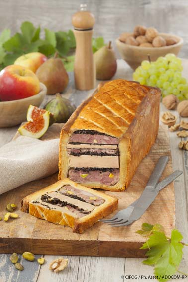 Pâté en croûte - Foie Gras - © CIFOG/Ph. Asset/ ADOCOM-RP Pâté en croûte - Foie Gras - © CIFOG/Ph. Asset/ ADOCOM-RP