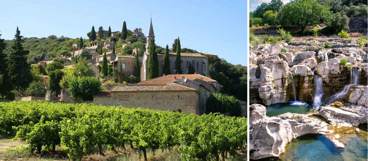 La Roque-sur-Cèze - © OT Provence Occitane - La cascade du Sautadet - © Marion Pautrat