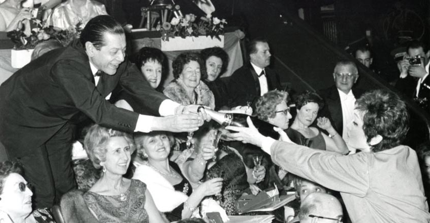 Gala de l'Union des artistes 1963 Marlène Dietrich et Serge Lifar - © Toledo CIVC