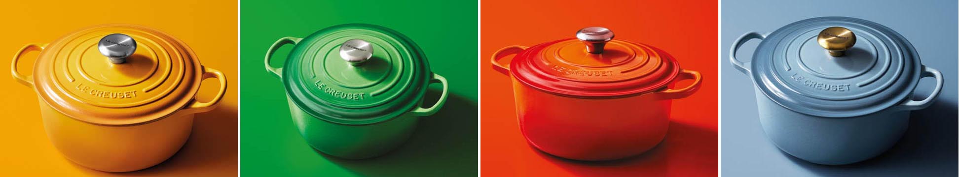 Le Creuset célèbre 100 ans de couleurs iconiques