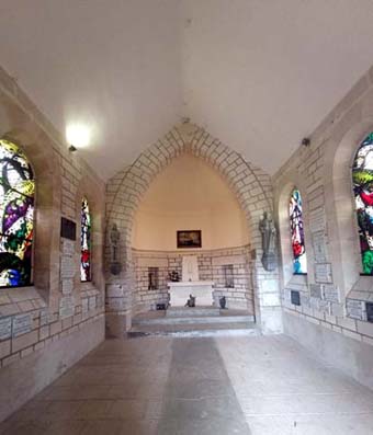 Chapelle-mémorial de la nécropole de Cerny - © Hubert Gouleret