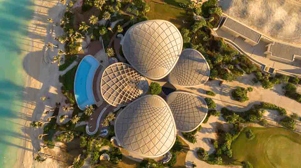 Le club-house de Shura Links - © The Red Sea