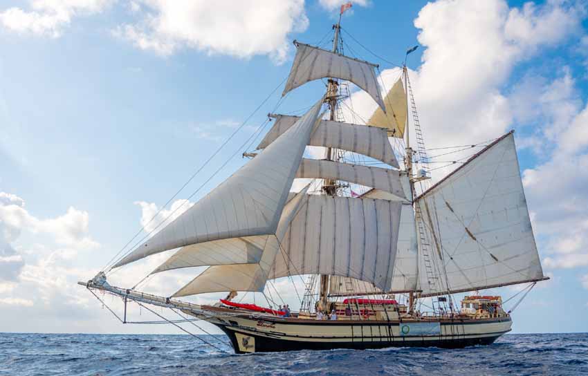 Le Florette, construit en 1921 par le chantier naval italien Picchiotti de Viareggio - © Horst Schnoerer;