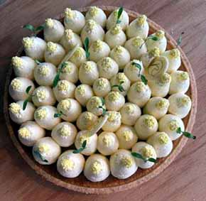 Tarte au mimosa - © Catherine Monbreault