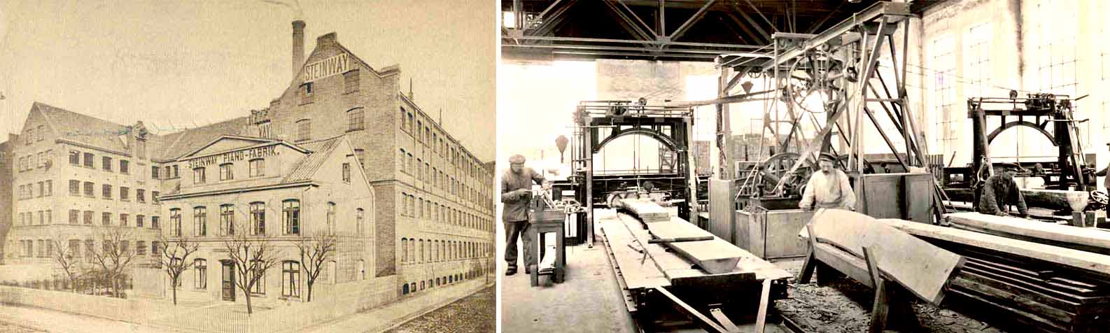 L'usine de Hambourg/Rondenbarg - © Steinway