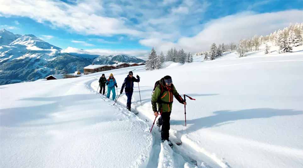 Ski rando - © La Rosière Tourisme
