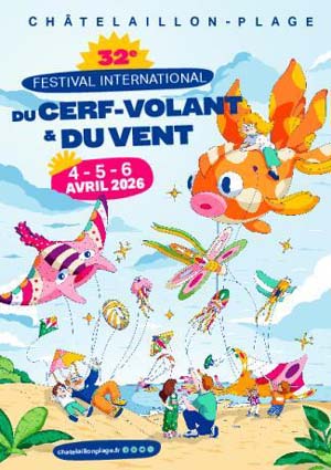Festival du cerf-volant et du vent à Chatelaillon-Plage