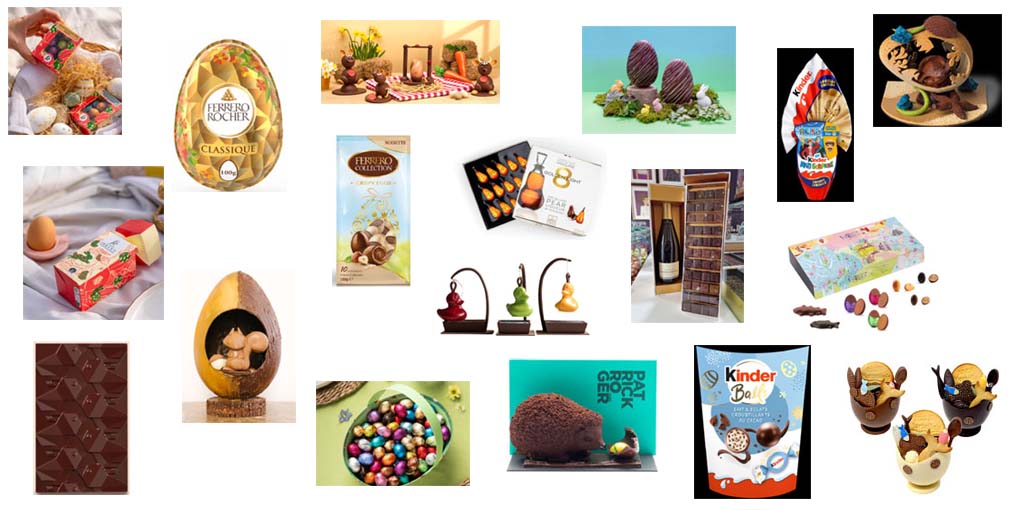 Encore plus de  créations chocolatées pour Pâques