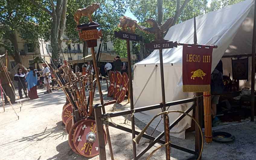 Le camp des légionnaires - © Hubert Gouleret