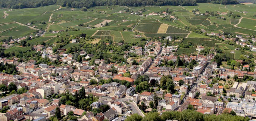 1  Vue sur le vignoble d'Epernay - © ADT Marne