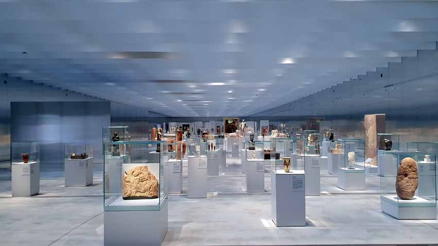Le Louvre-Lens, la galerie du temps - © Hauts-de-France Tourisme