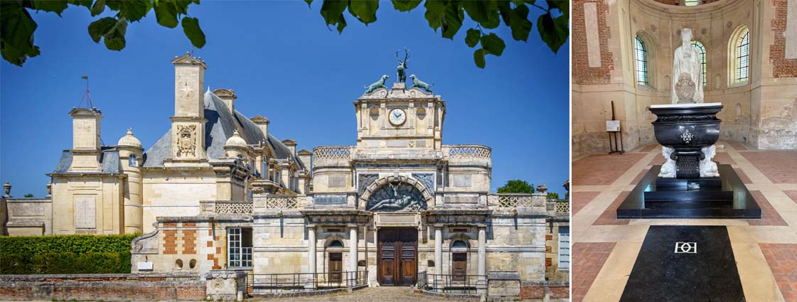Le château d’Anet - © Vincent Guionetet - La chapelle ou repose Diane de Poitiers - © Catherine Montbreault