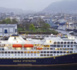 Havila Castor à quai dans le port de Bergen - © Havila Voyages