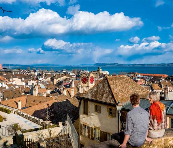 La vieille ville de Neuchâtel - © Guillaume Perret