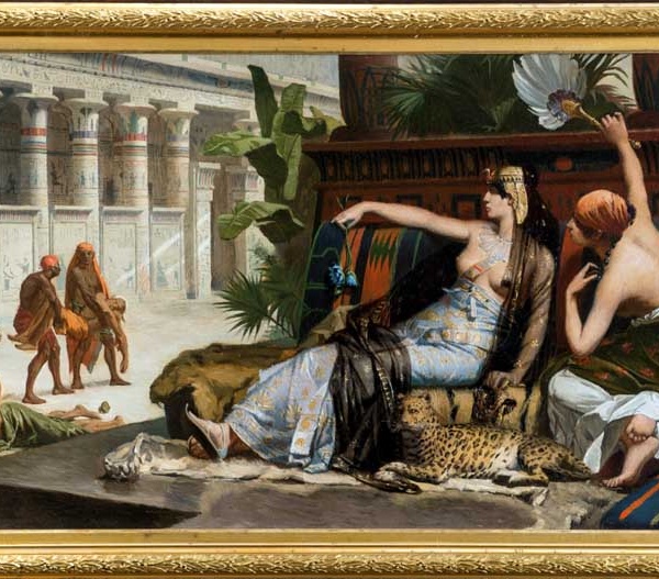 « Cléopâtre essayant des poisons sur des condamnés à mort »  1883 – par Alexandre Cabanel - © Galerie Michel Descours/ Didier Michalet
