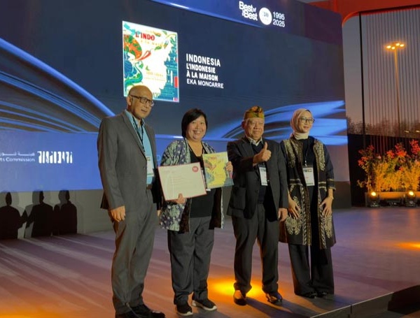 "L’Indonésie à la maison" remporte deux prix aux Gourmand Awards 2025 à Riyad