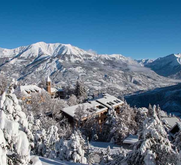 Pra Loup, le balcon enneigé des Alpes du sud