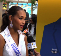 Indira Ampiot, Miss Guadeloupe 2022 vous accueille à Saint Malo, au Village de la Route du Rhum- © JL Corgier